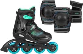 Playlife Inlineskates Playlife Joker met beschermingset bestaand uit k...