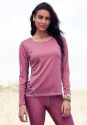 NU 20% KORTING: active by Lascana Functioneel shirt met mesh-inzet