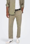 NU 20% KORTING: ONLY & SONS Chino OS ONSKENT CROPPED CHINO