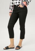 NU 20% KORTING: Aniston SELECTED Straight jeans in verkorte cropped le...