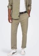 NU 20% KORTING: ONLY & SONS Chino OS ONSKENT CROPPED CHINO