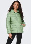 NU 20% KORTING: Only Gewatteerde jas ONLSKY QUILTED JACKET CC OTW