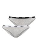 NU 20% KORTING: PUMA Bikinibroekje Iconic met smalle logo-weefband (se...
