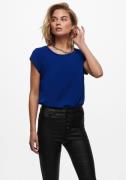 NU 20% KORTING: Only Blouse met korte mouwen ONLVIC S/S SOLID TOP NOOS...