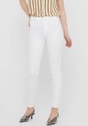 NU 25% KORTING: Only Skinny fit jeans ONLROYAL HW SK JEANS DNM WHITE N...