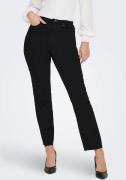 NU 25% KORTING: Only Straight jeans ONLEMILY HW STR CRP ANK RAW MAE034