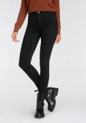 NU 20% KORTING: Tamaris High-waist jeans in five-pocketsstijl