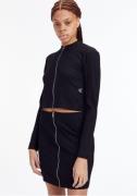 NU 20% KORTING: Calvin Klein Shirt met lange mouwen met deelbare ritss...