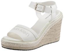 NU 20% KORTING: Calvin Klein Sandaaltjes WIRA 5C *I met raffia beklede...