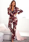 s.Oliver RED LABEL Beachwear Pyjama in klassiek model met bloemmotief ...