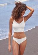 Sunseeker Crop-bikinitop Loretta met structuurpatroon