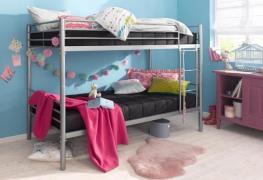 ATLANTIC home collection Stapelbed Alex incl. lattenbodem, valbeveilig...