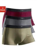 H.I.S Boxershort met smalle piping aan beide kanten opzij (set, 3 stuk...