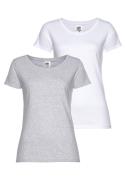 Fruit of the Loom Shirt met ronde hals Lady Fit Premium (2-delig, Set ...