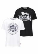 Lonsdale T-shirt DILDAWN (2-delig, Set van 2)