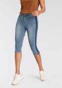NU 20% KORTING: Arizona Capri jeans Ultra Stretch Highwaist met strepe...