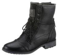 NU 20% KORTING: Mustang Shoes Veterlaarsjes met vetersluiting om de sc...