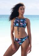 NU 20% KORTING: KangaROOS Bikinibroekje Agave met bloemenprint