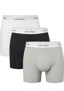 NU 25% KORTING: Calvin Klein Boxershort met logo-opschrift op de onder...