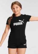 PUMA T-shirt ESS+ Logo Tee - voor kinderen