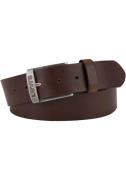 NU 20% KORTING: Levi's® Leren riem NEW DUNCAN met een gestempeld logo ...