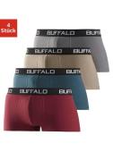 Buffalo Boxershort in hipster-model met contrasterende band (set, 4 st...