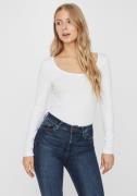 NU 20% KORTING: Vero Moda Shirt met lange mouwen VMMAXI gemaakt van bi...