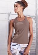 NU 20% KORTING: active by Lascana Functioneel shirt met cut-out achter