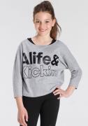 NU 20% KORTING: Alife & Kickin Shirt met 3/4-mouwen Met logoprint (2-d...