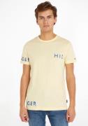 NU 20% KORTING: Tommy Hilfiger T-shirt MULTI PLACEMENT INK TEE