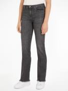 NU 20% KORTING: Tommy Hilfiger Bootcut jeans BOOTCUT RW BEA met leren ...