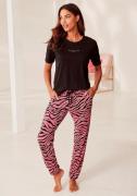 NU 20% KORTING: Vivance Dreams Pyjama met dierenprint