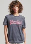 NU 20% KORTING: Superdry Shirt met ronde hals EMBELLISHED VL T SHIRT