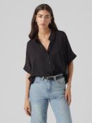 Vero Moda Blouse met korte mouwen VMKATRINE S/S OVERSIZED SHIRT WVN NO...