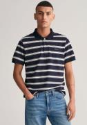 Gant Poloshirt STRIPE SS POLO met logoborduursel op borsthoogte