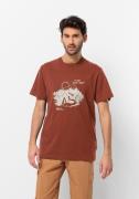 Jack Wolfskin T-shirt FIND YOUR SPOT T M