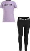 NU 20% KORTING: Calvin Klein Pyjama KNIT PJ SET (SS+LEGGING) (2-delig)