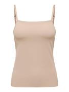 Only Top met spaghettibandjes ONLTRACY BONDED MOULDED BRA SINGLET