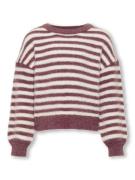 KIDS ONLY Trui met ronde hals KOGNEWPIUMO L/S PULLOVER CP KNT NOOS