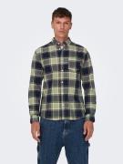 ONLY & SONS Geruit overhemd ONSALVARO LS OXFORD CHECK SHIRT 5979