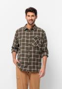 NU 20% KORTING: Jack Wolfskin Flanellen overhemd MORGENLUFT SHIRT M