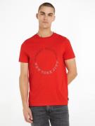 NU 20% KORTING: Tommy Hilfiger T-shirt MONOTYPE ROUNDLE TEE