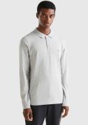 NU 20% KORTING: United Colors of Benetton Poloshirt met lange mouwen m...