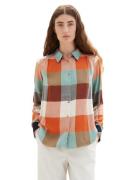 NU 25% KORTING: Tom Tailor Geruite blouse met geruit patroon
