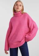 NU 20% KORTING: pieces Coltrui PCNANCY LS LOOSE ROLL NECK KNIT NOOS BC