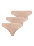 NU 20% KORTING: Only T-string ONLVICKY RIB S-LESS THONG 3-PK NOOS (set...