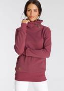 NU 20% KORTING: Ragwear Sweatshirt ANGELLIKA O met asymmetrische sjaal...