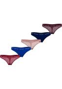 NU 20% KORTING: Tommy Hilfiger Underwear T-string THONG 5 PACK GIFTING...