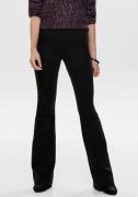 NU 20% KORTING: Only Jerseybroek ONLFEVER STRETCH FLAIRED PANTS JRS