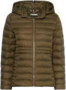 NU 20% KORTING: Tommy Hilfiger Donsjack FEMININE LW DOWN JACKET met to...